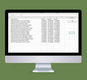 Excel Geocoder 2.0 - Convert Addresses to Latitude Longitude or Geocodes